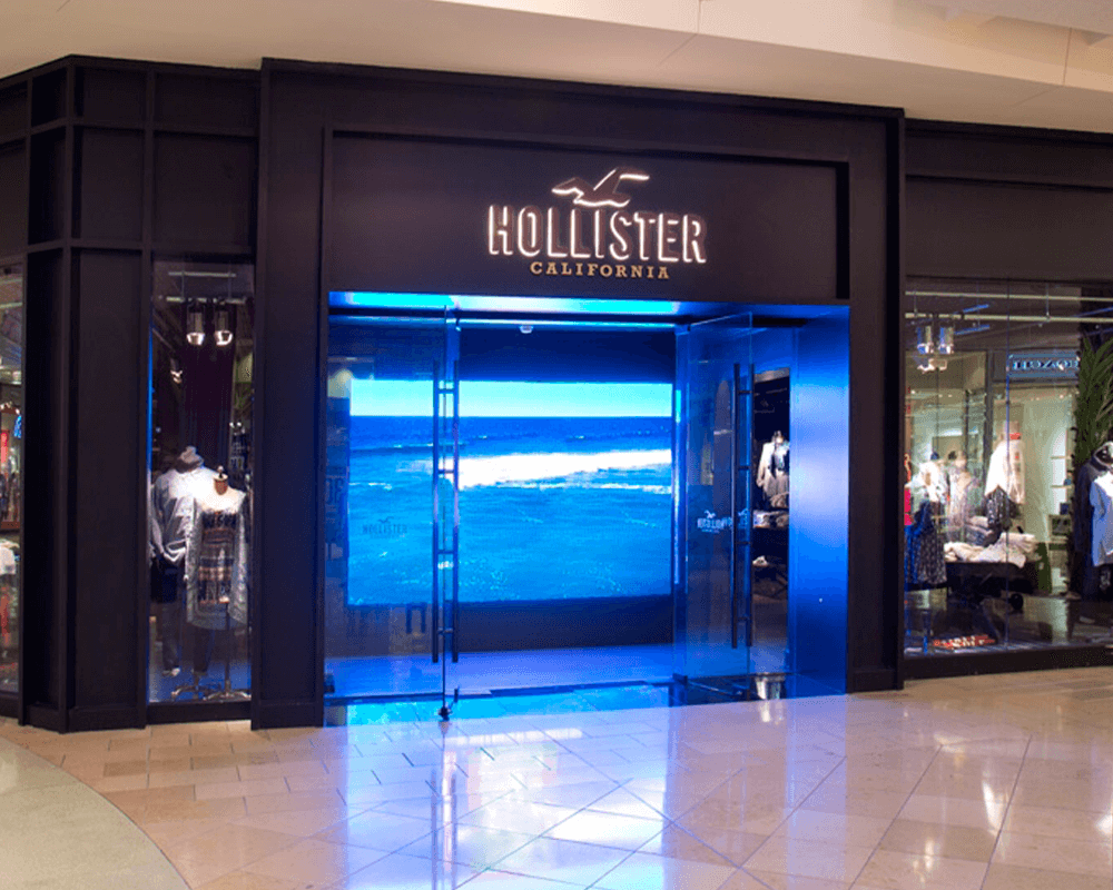 Hollister clothing store