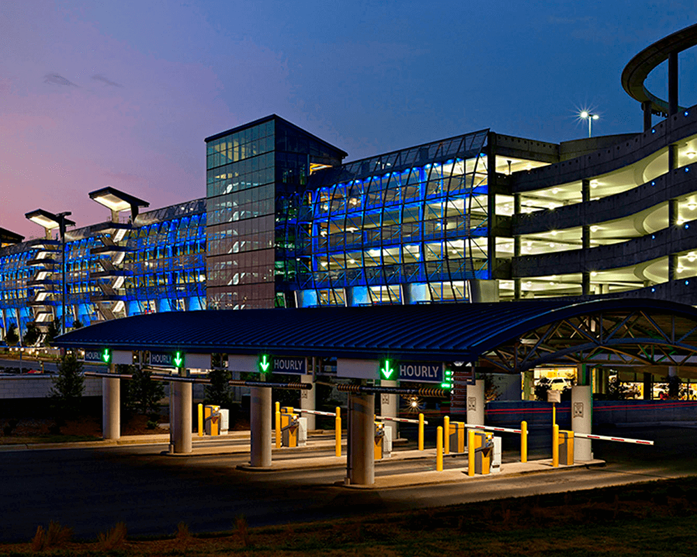 CLT Airport Express Parking Deck